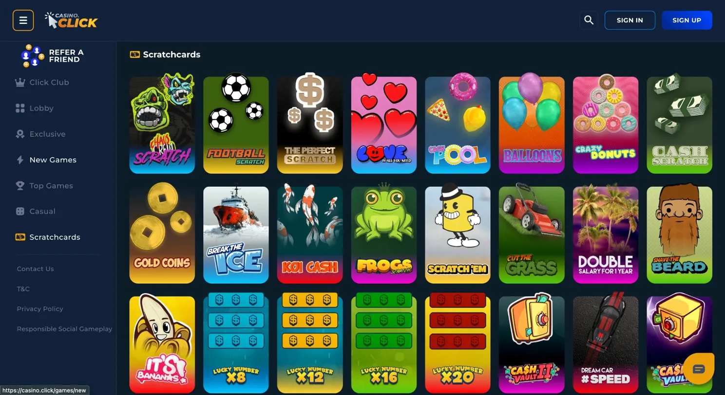 Casino Click Wisconsin platform — sweepstakes social casino legal in Wisconsin